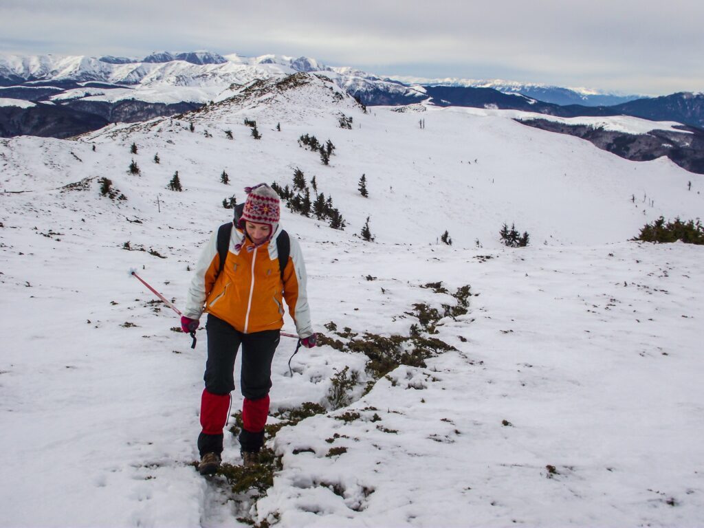 Winter hiking