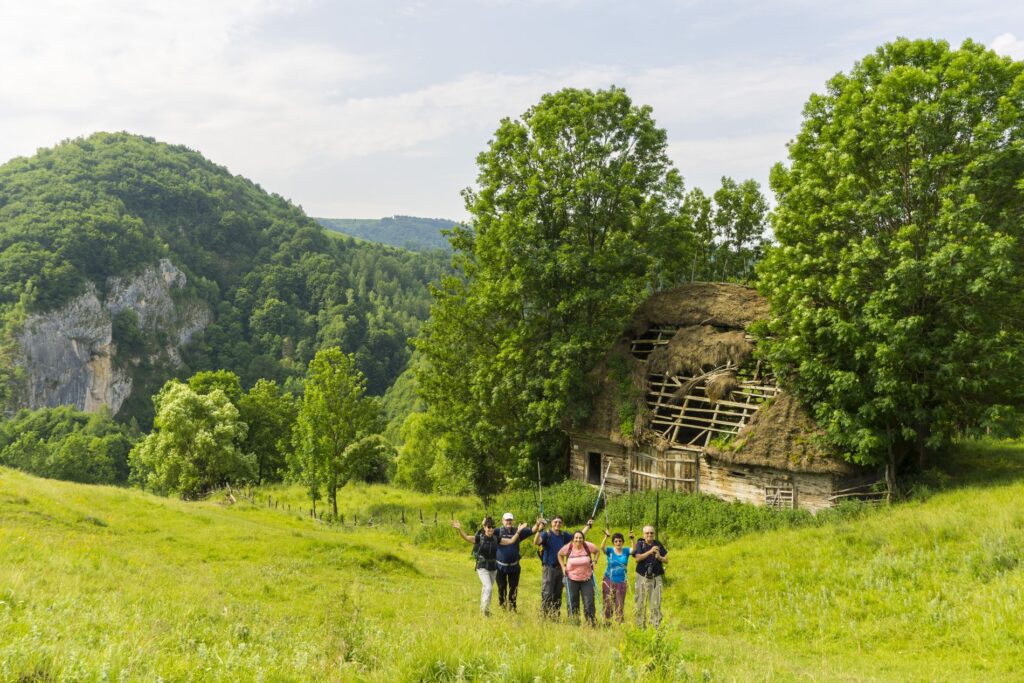 Group of guests in Romania